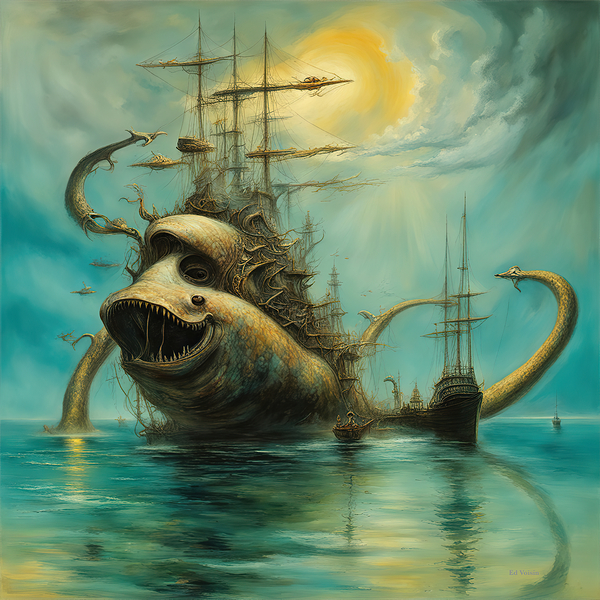 SERPENT SHIP 6 Print