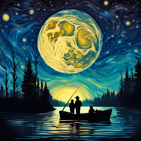  GOGH FISH by Digicam