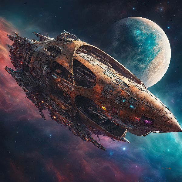 SPACE BULLET Print