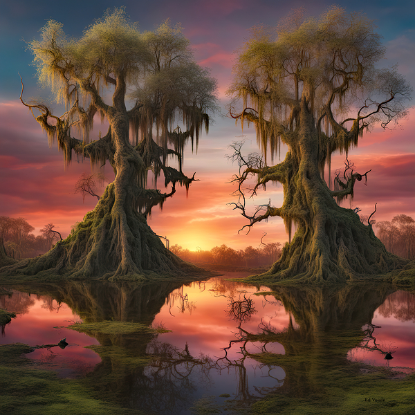 VAN GOGH CYPRESS Print
