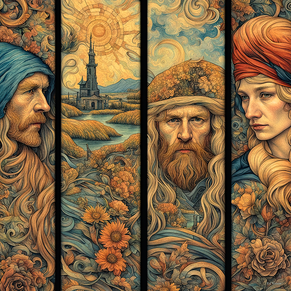 TRIBUTE TO GOGH Print