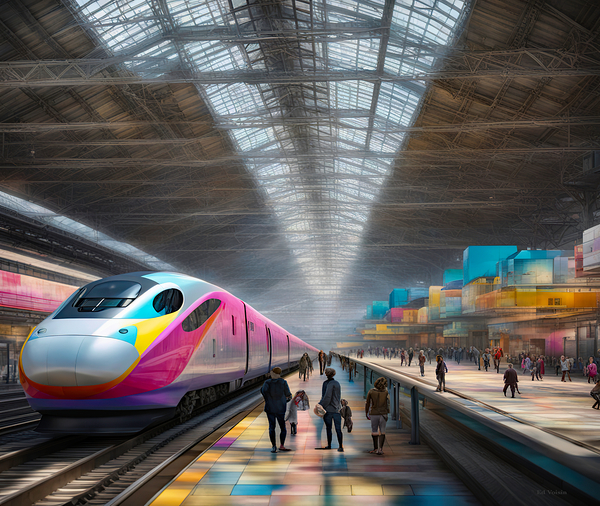 BULLET TRAIN by Digicam