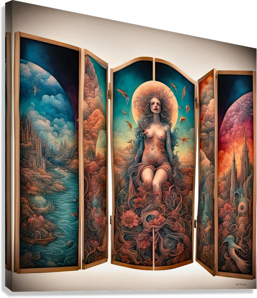 PRIVACY SCREEN Canvas Print