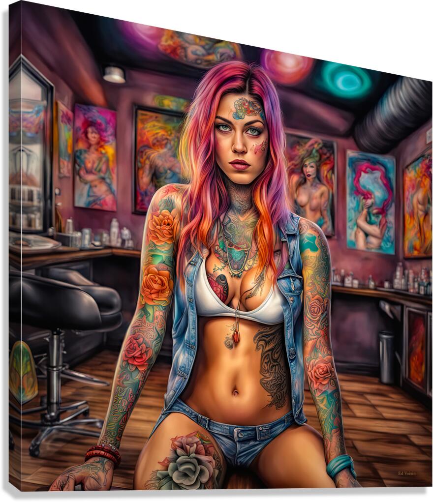 TATS Canvas Print