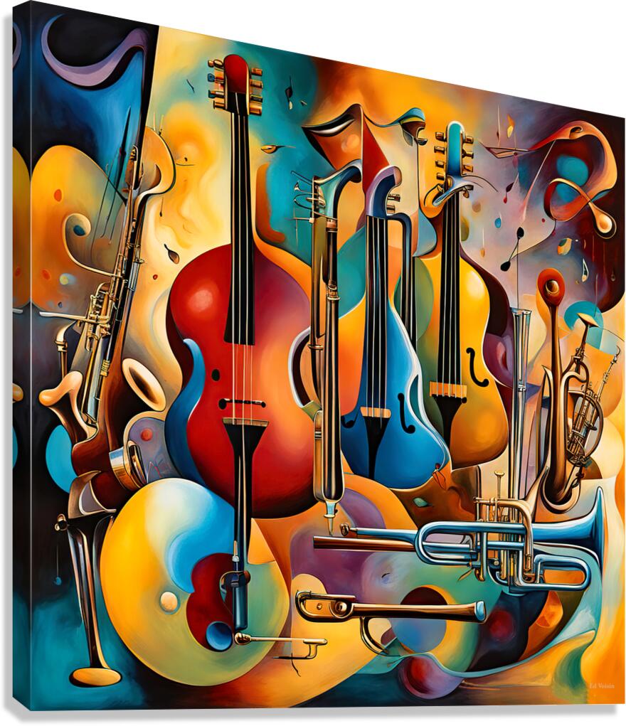 JAZZ Canvas Print