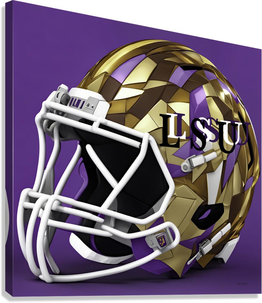 L S U 3D Canvas Print