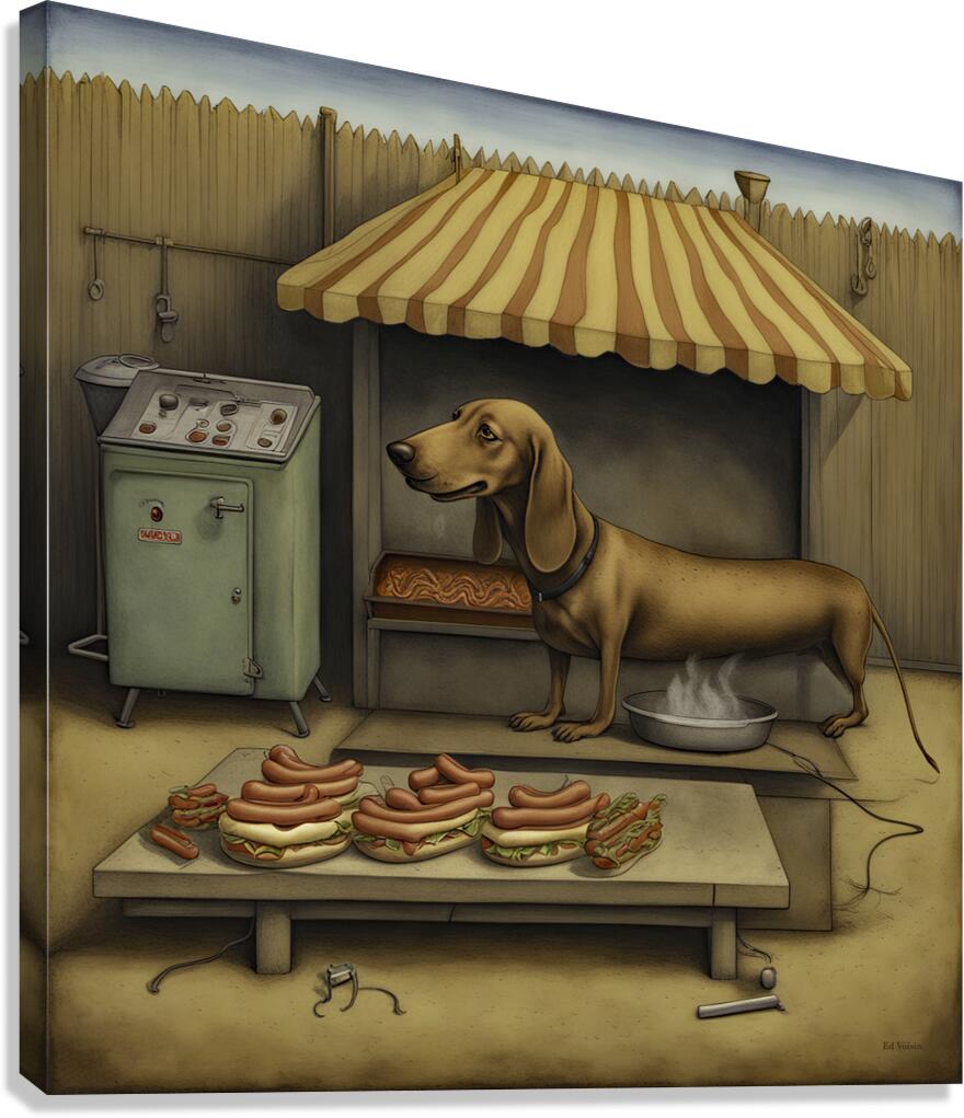 YOU ARE WHAT YOU EAT Canvas Print