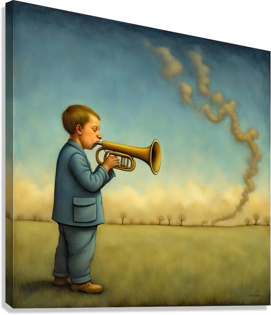 SMOKE ALARM Canvas Print