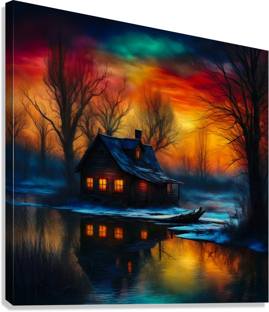 WINTER REFLECTIONS Canvas Print