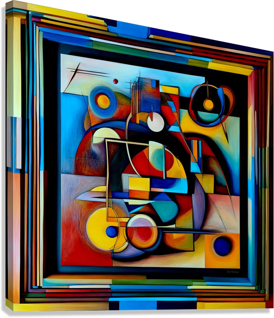 COLOR ME BLUE Canvas Print