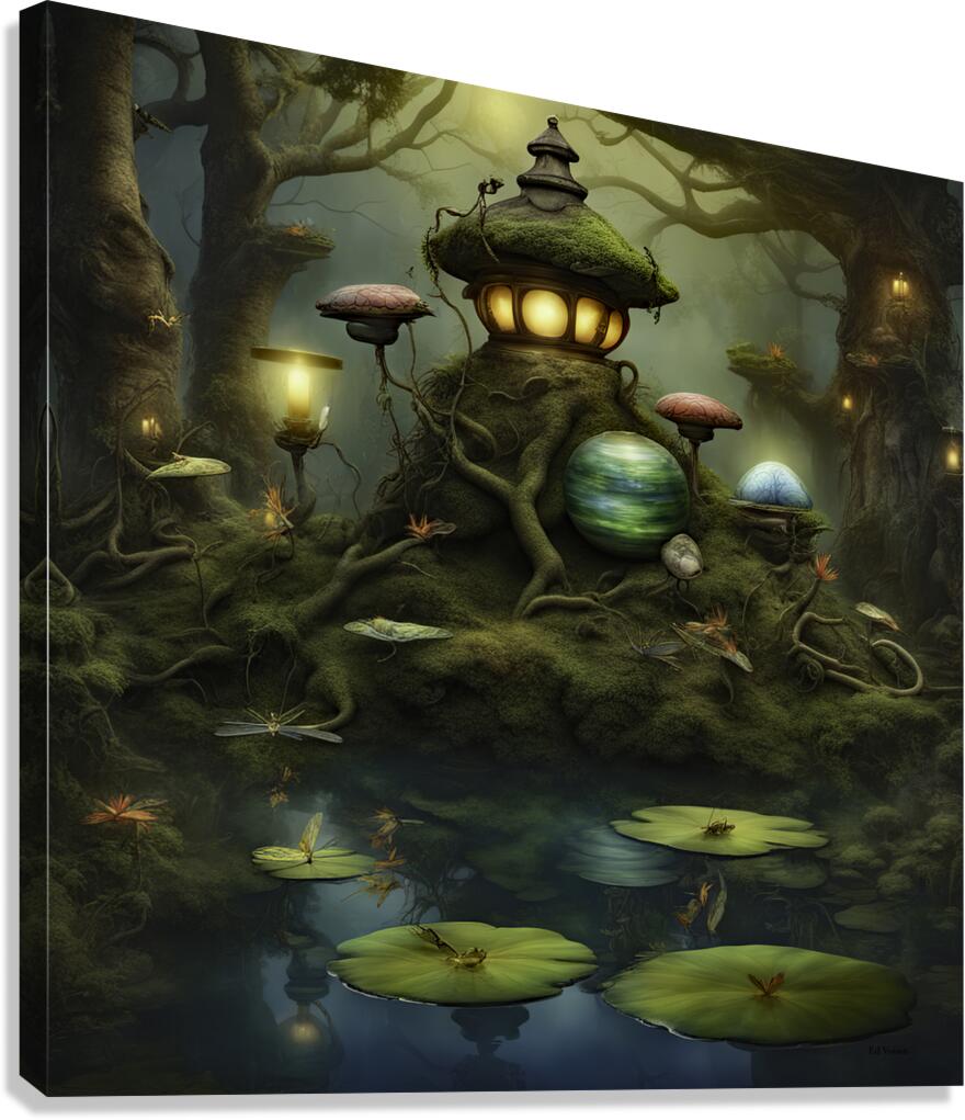 ENCHANTED LAND III Canvas Print