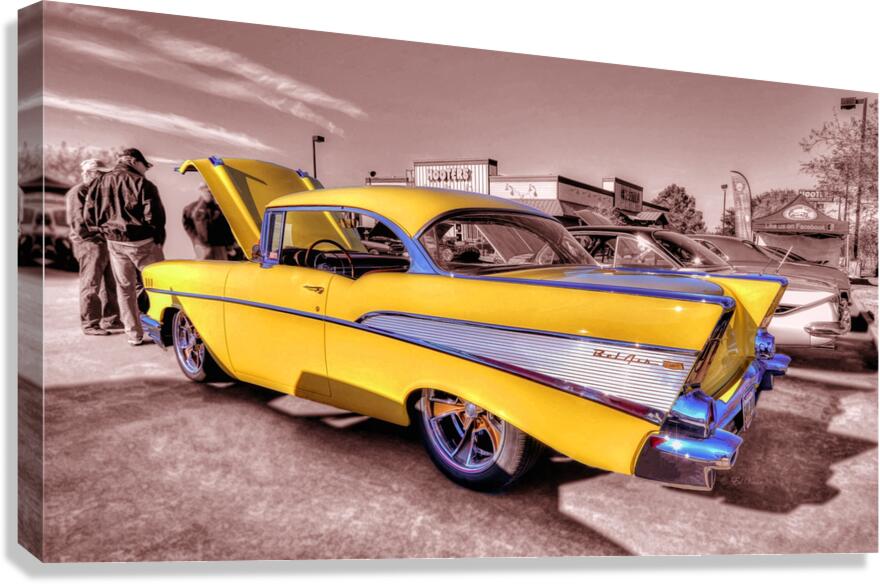  1957 CHEVY BEL AIR Canvas Print