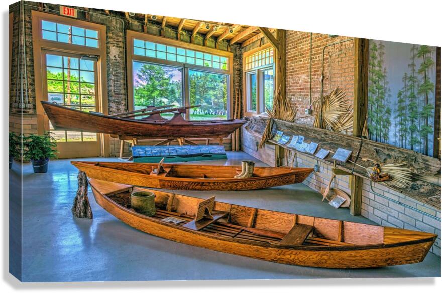 OLD BOAT MUSEUM Canvas Print