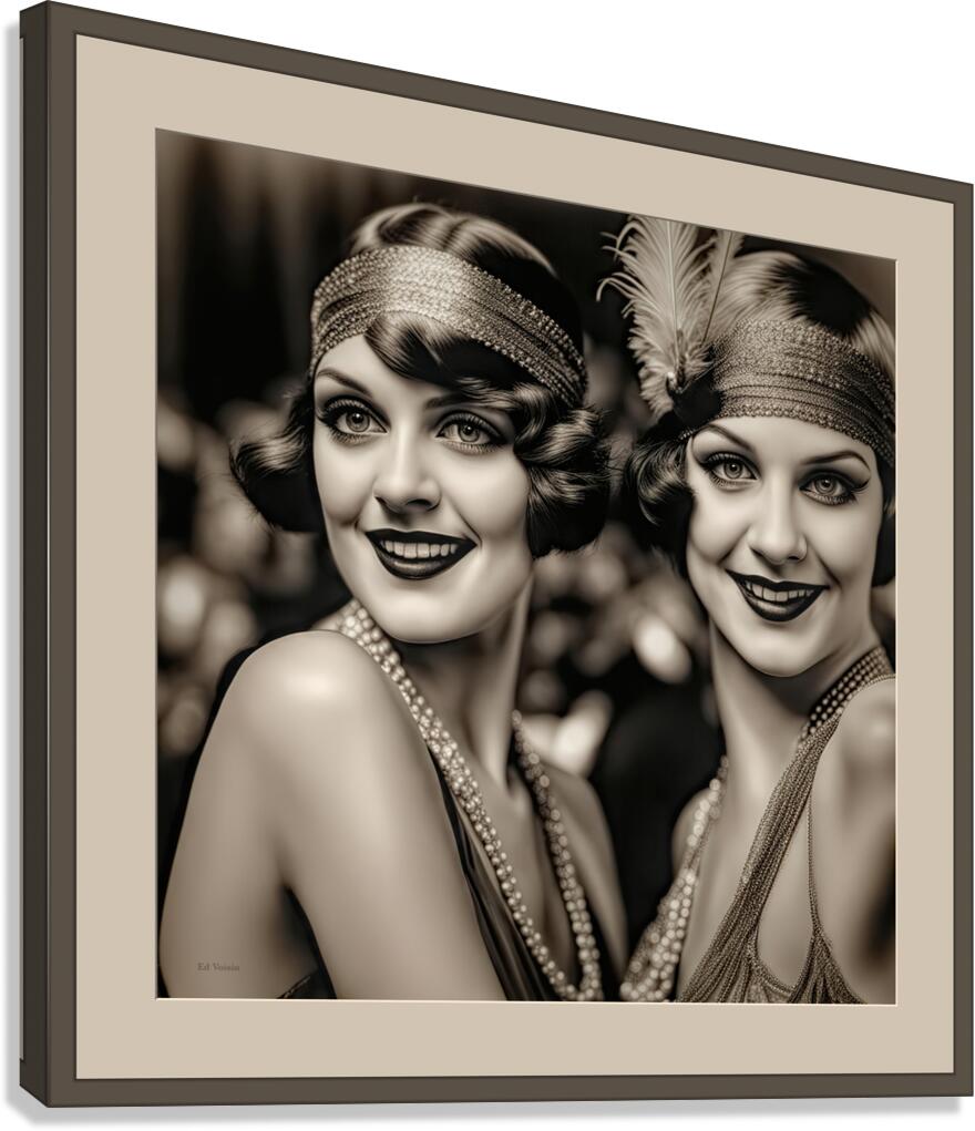 ROARING 20s  9 Canvas Print
