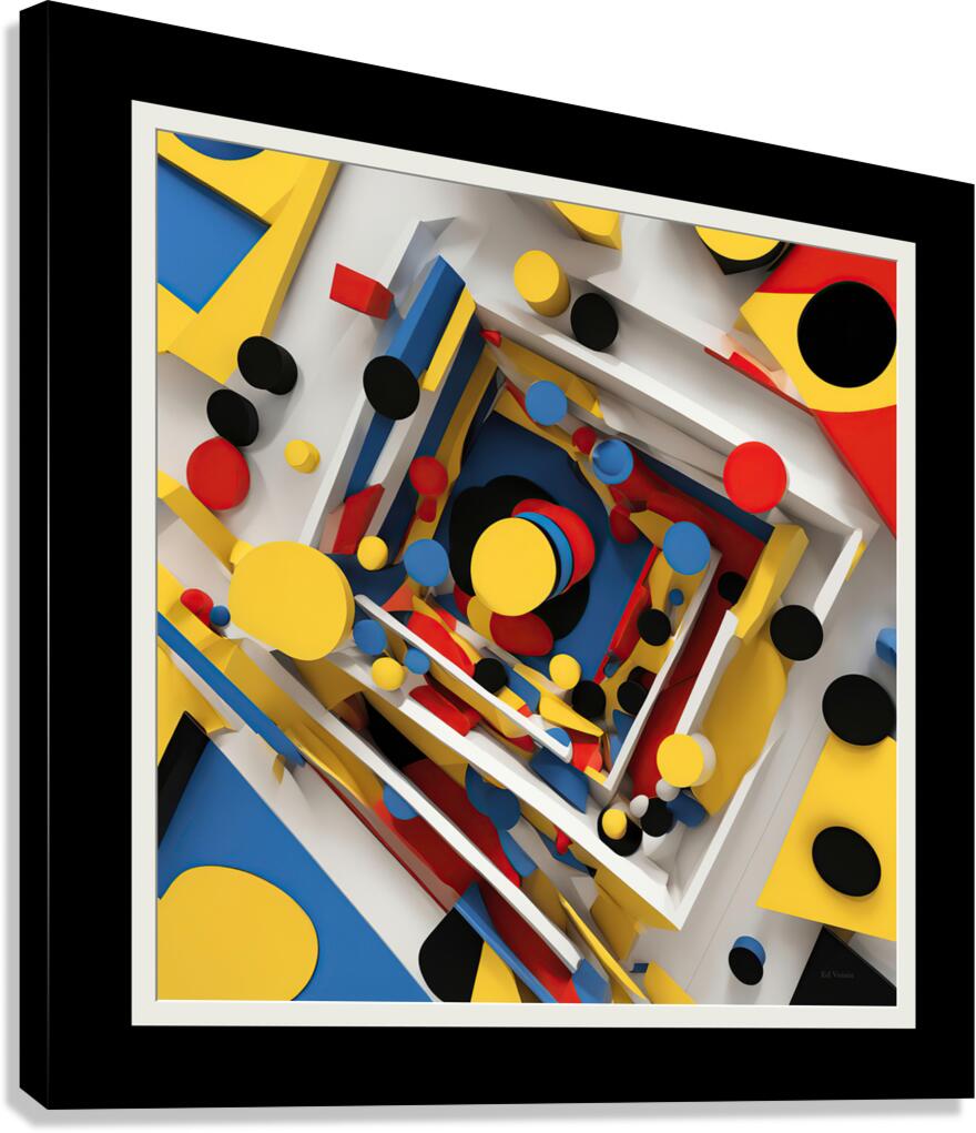 GRAVITY WINS  FRAMED Canvas Print