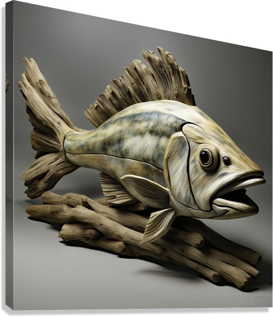 LARGEMOUTH BASS  Canvas Print