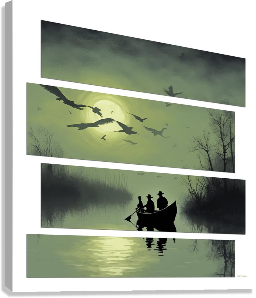 CRISS CROSS Canvas Print