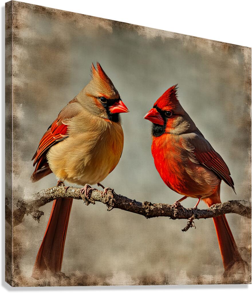 CARDINALS 2 Canvas Print