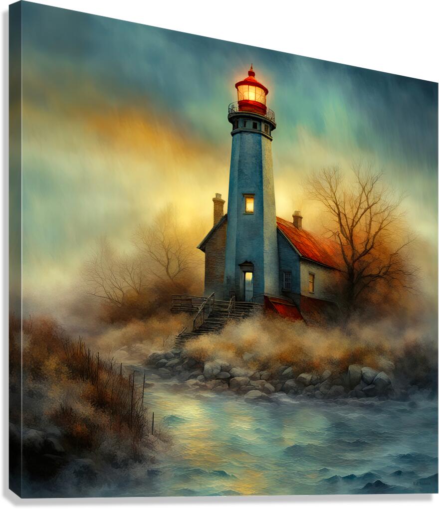 ISLE OF LIGHT Canvas Print