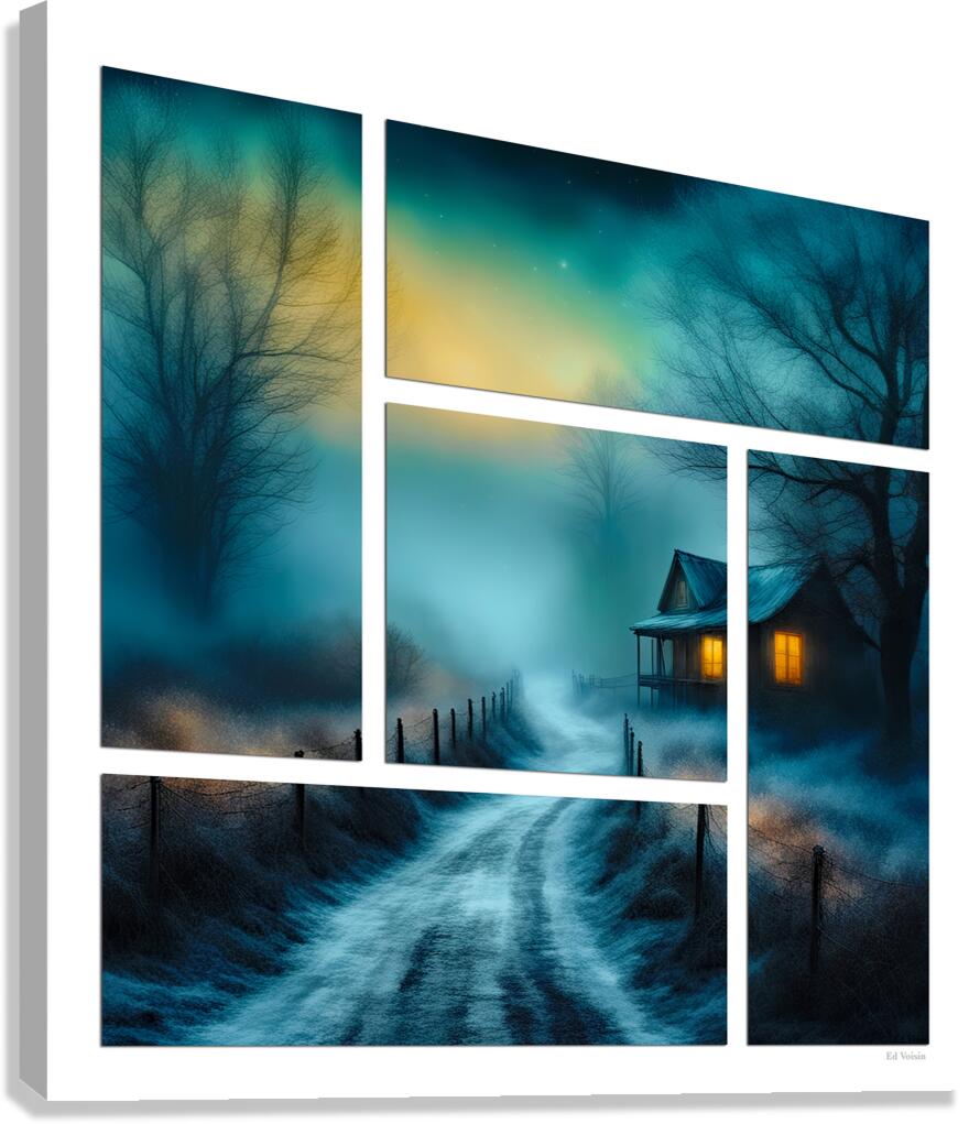 LIGHTS ON Canvas Print