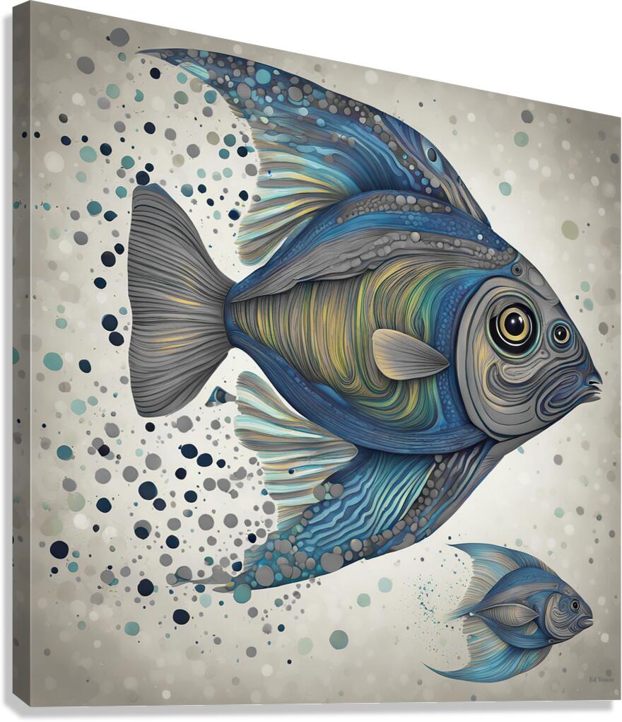 BUBBLES  3 Canvas Print