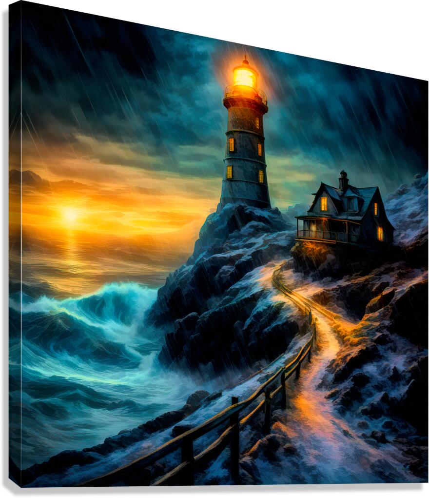 RETURNING THE LIGHT 2 Canvas Print