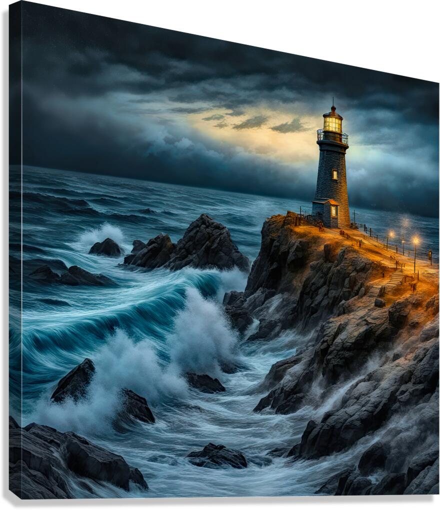 TOP OF THE HILL Canvas Print