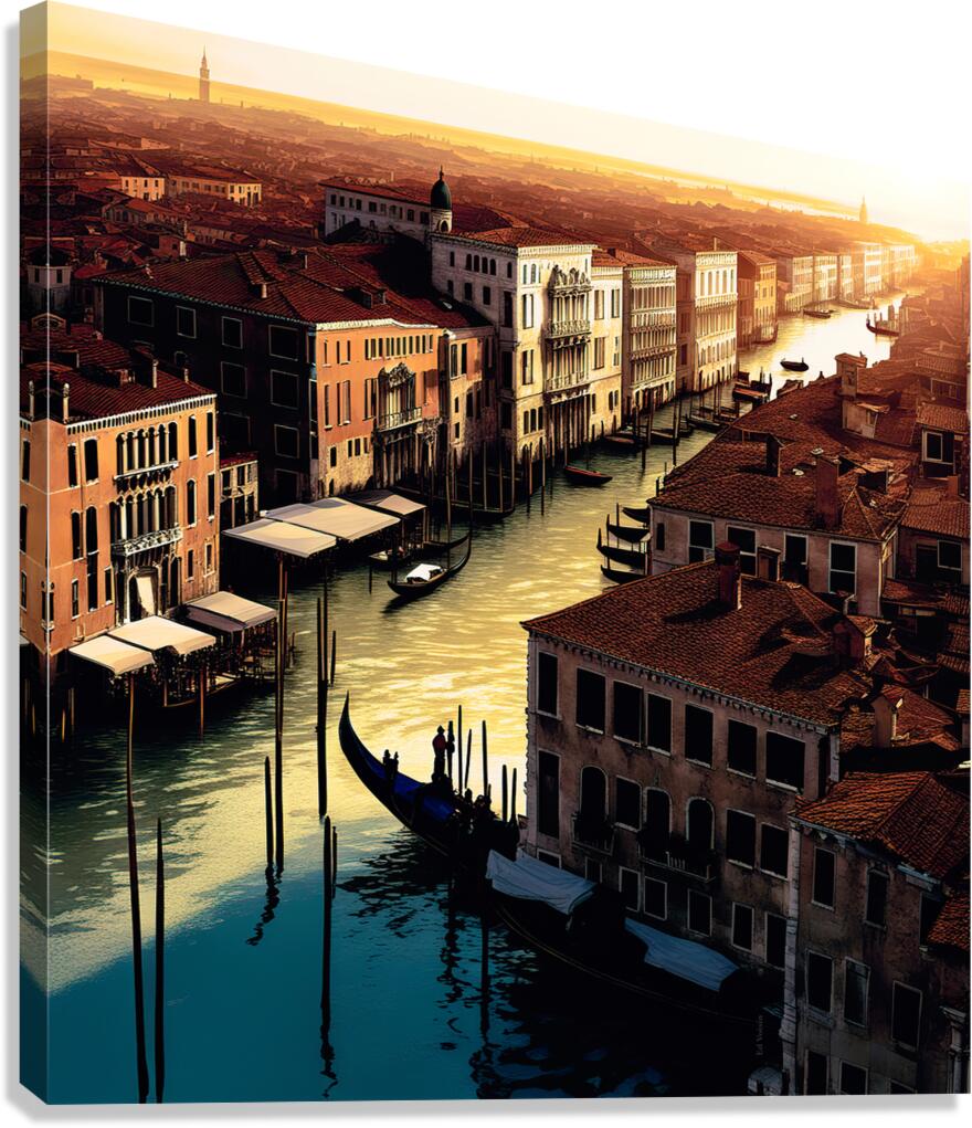 VENICE SUNRISE Canvas Print