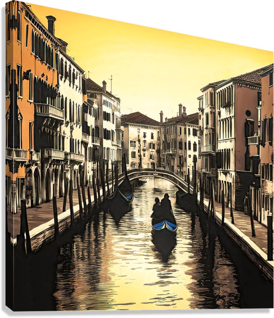 VENICE BRIDGE Canvas Print