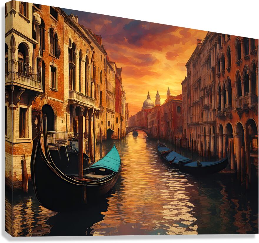 ICONIC VIEW Canvas Print