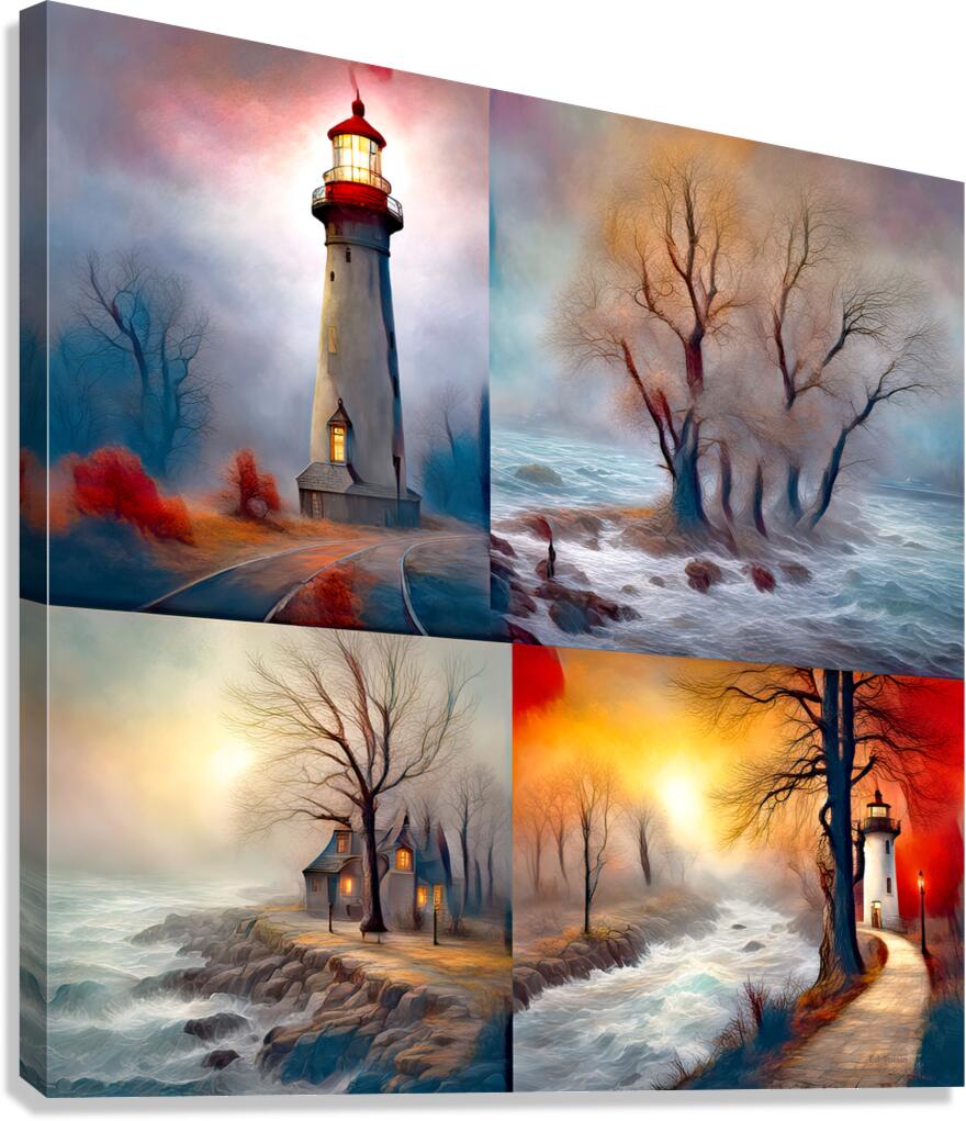 4 PANEL......VELVET ABSTRACT Canvas Print