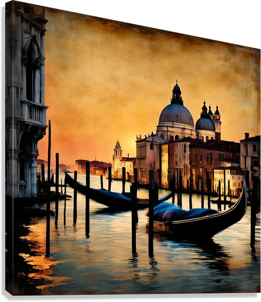 OLD WORLD VENICE Canvas Print