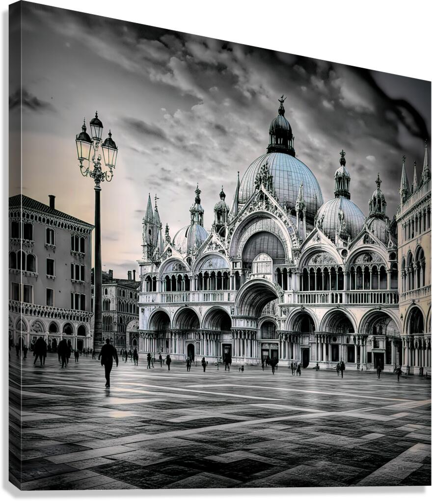 POINT OF VIEW.....SELECTIVE COLORING Canvas Print