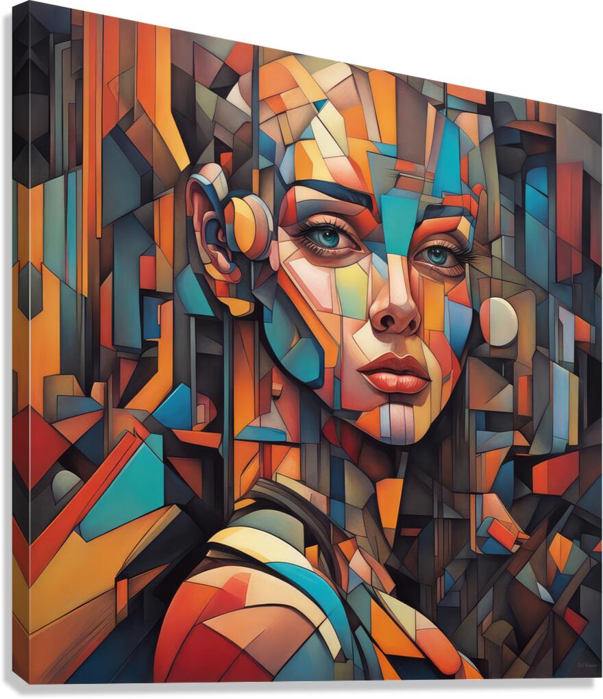 BLUE EYES Canvas Print