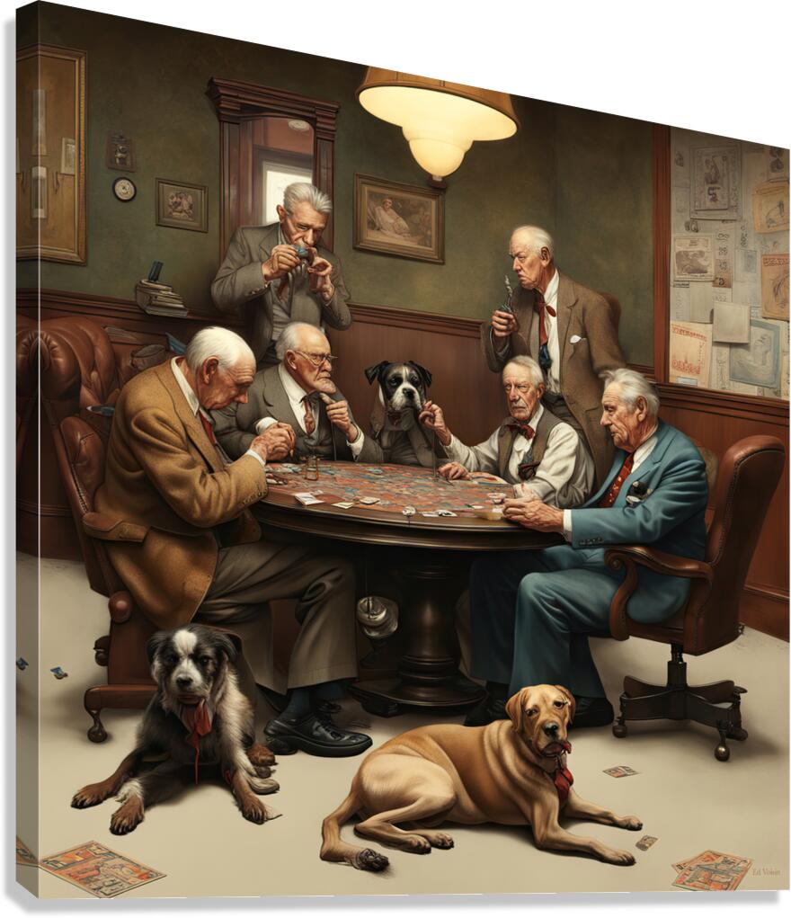 MEETING OF THE MINDS Canvas Print