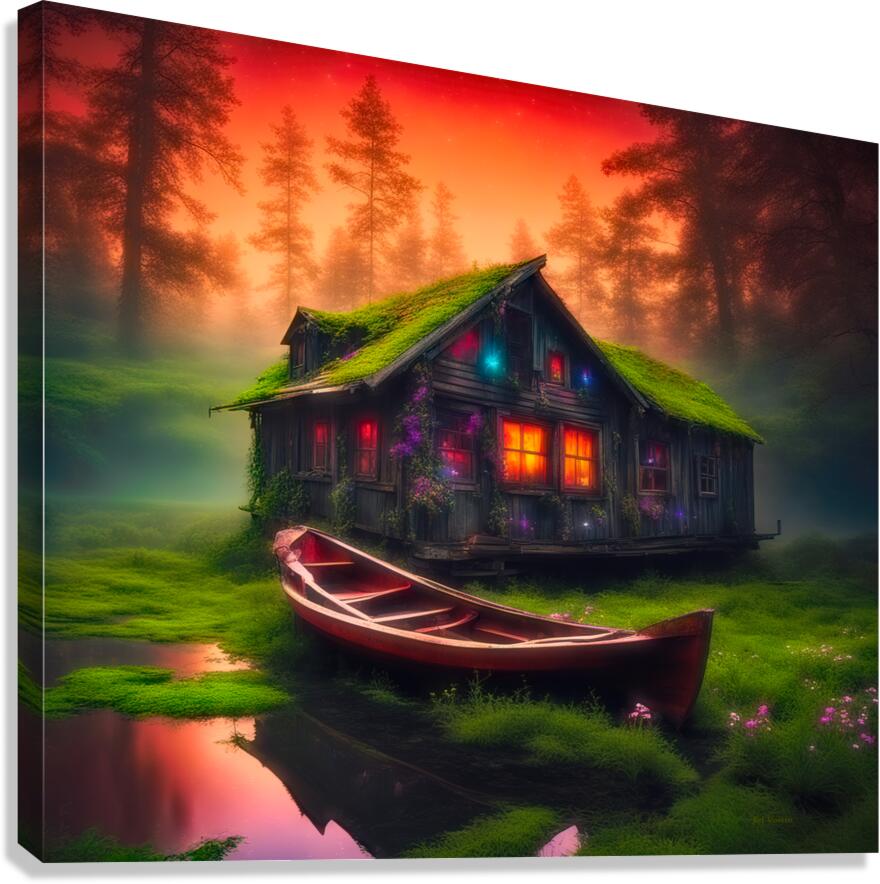 ENCHANTED Canvas Print