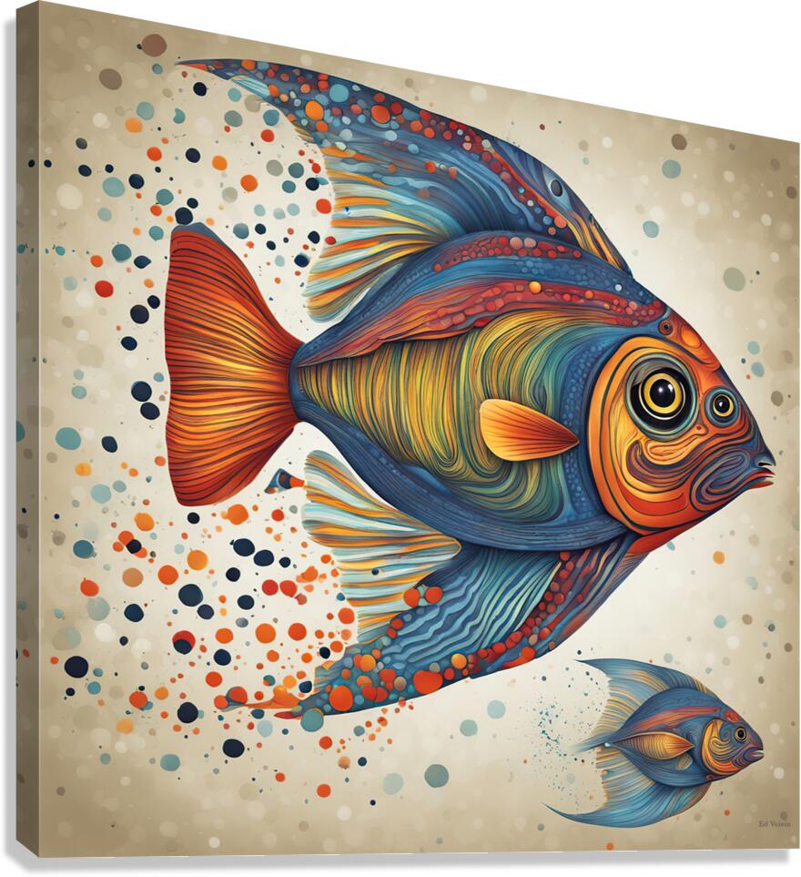 BUBBLES Canvas Print