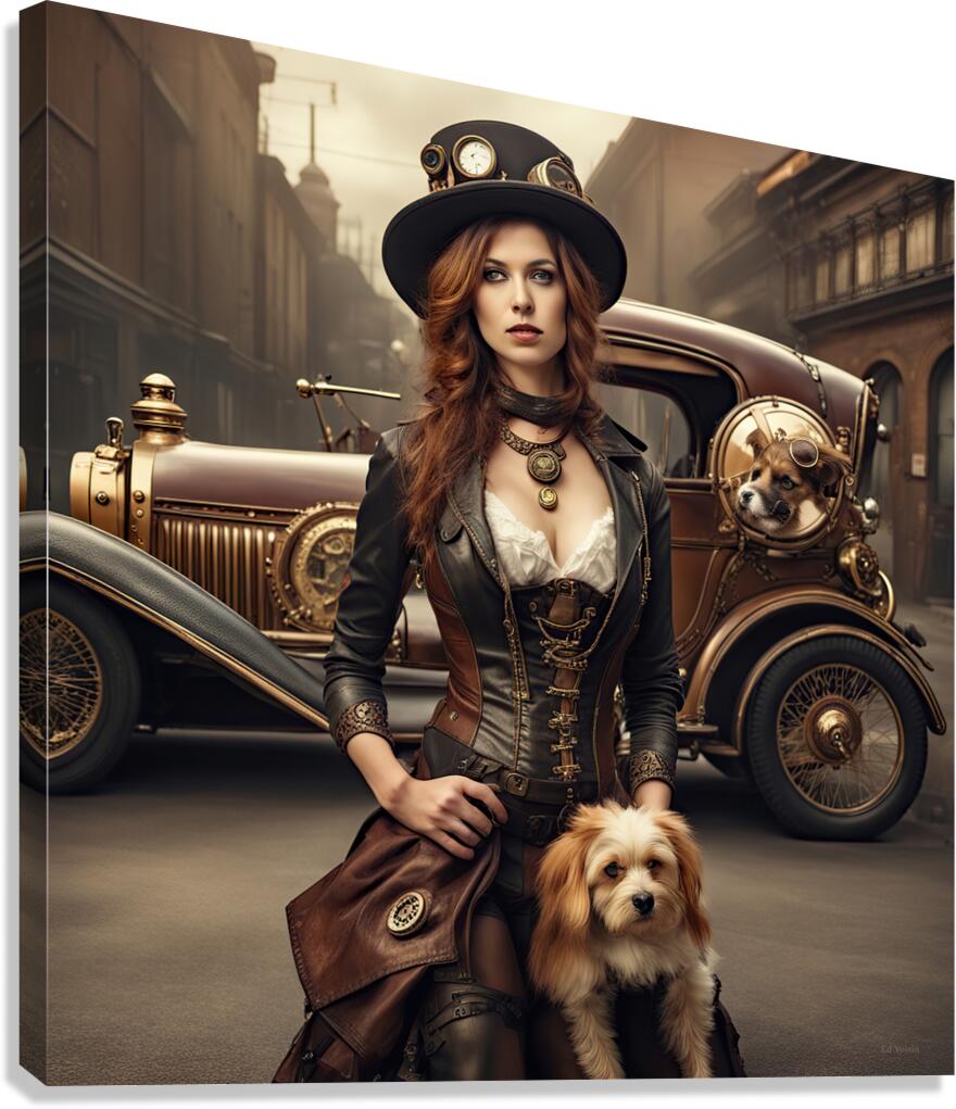 STEAMPUNK 17  Canvas Print