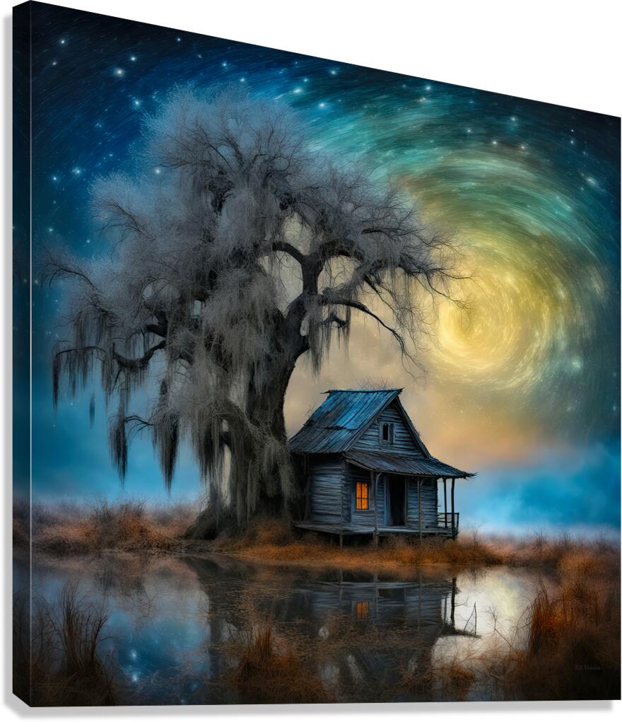MOON & STARS Canvas Print