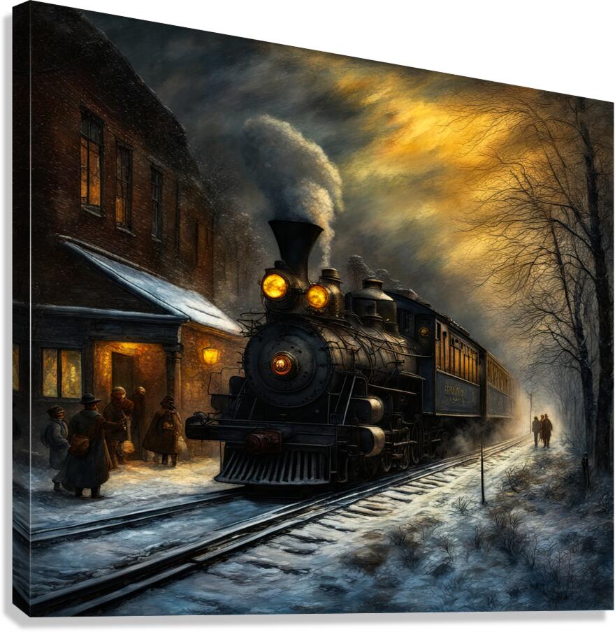 NIGHT APPROACHING  Canvas Print