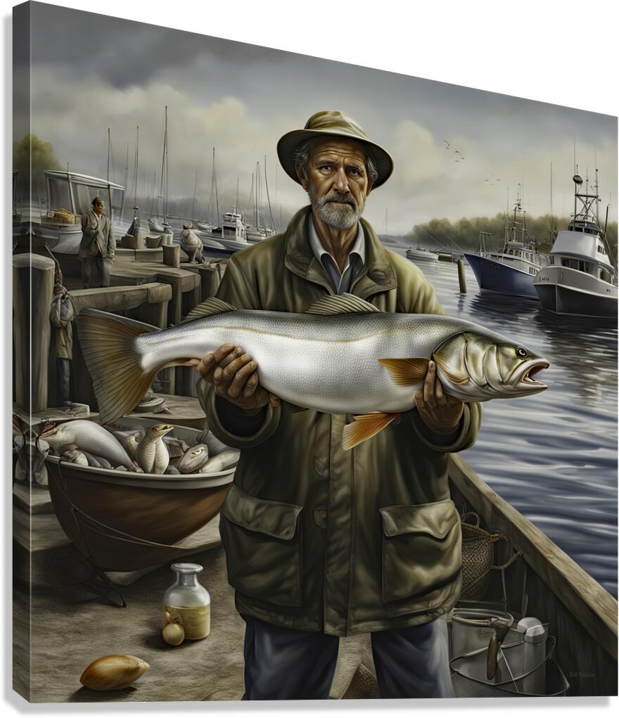 CATCH OF THE WEEK Canvas Print