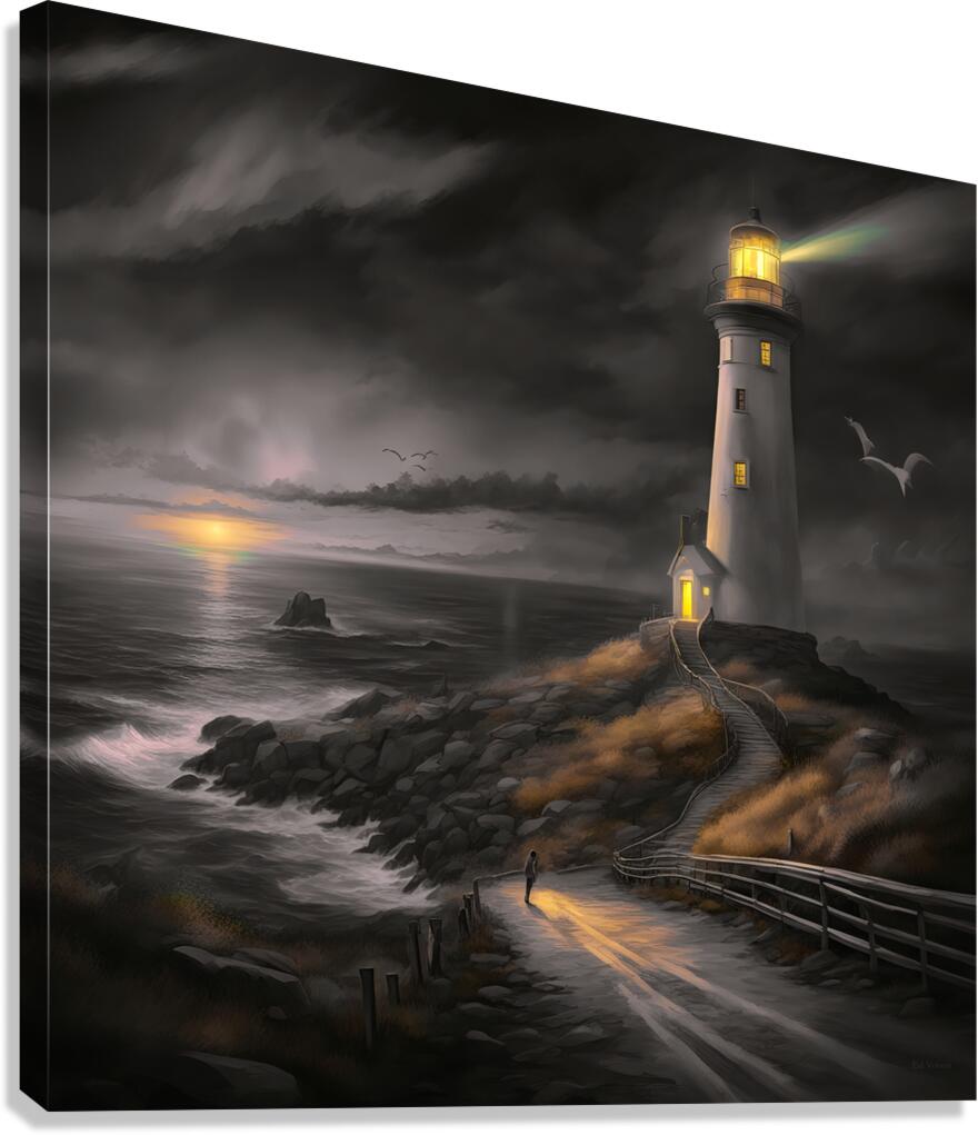 DAYS LAST LIGHT Canvas Print