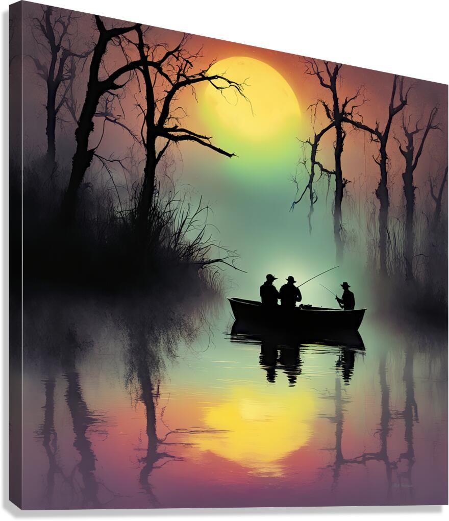 SILHOUETTE 8 Canvas Print