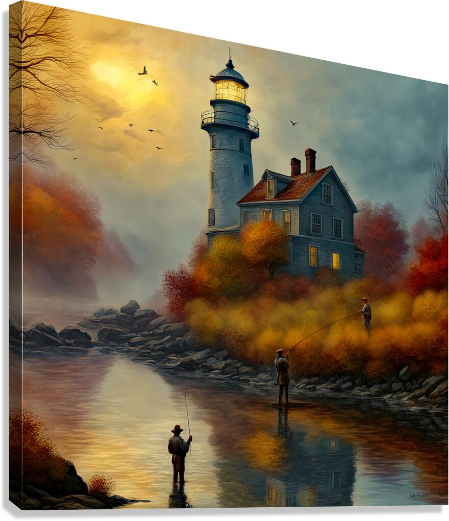 FISH CADDY Canvas Print