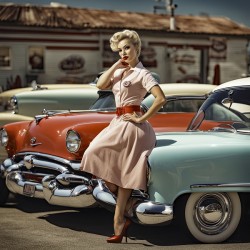 50s PIN UP GIRL 