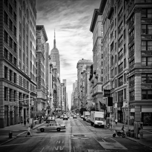 NEW YORK CITY 5th Avenue | Monochrome