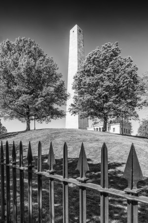 BOSTON Bunker Hill Monument | Monochrome