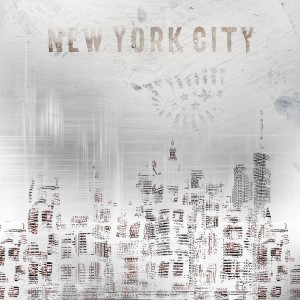 MODERN ART New York City Skylines 