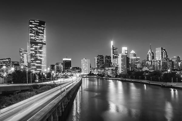 Dynamic Philadelphia | Monochrome Print
