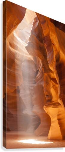 Beautiful Antelope Canyon Panoramic View  Impression sur toile